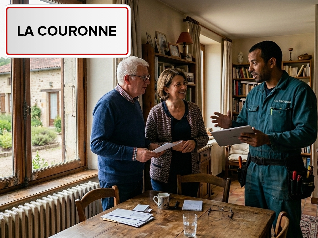 Installation de pompe à chaleur à La Couronne (16400) en Charente